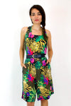 Lurking Tiger Print Romper M