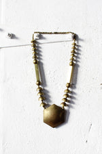 70s Chunky Brass Necklace