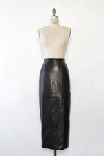 Buttery Leather Pencil Skirt S