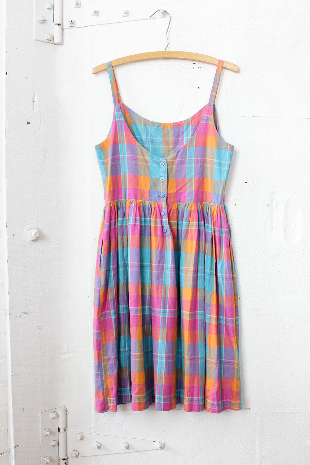 Juicy Fruit Plaid Dress S/M