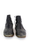 40s Lace Up Leather Boots 8