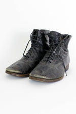 40s Lace Up Leather Boots 8