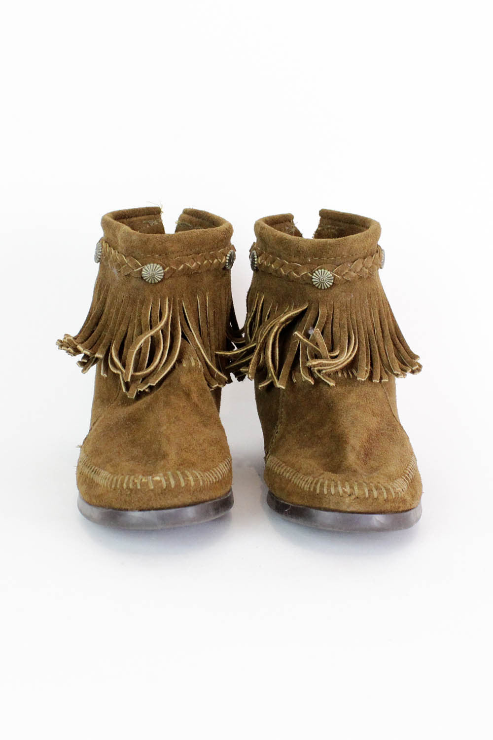 Minnetonka Fringe Moccasins 8