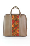 vintage tapestry luggage