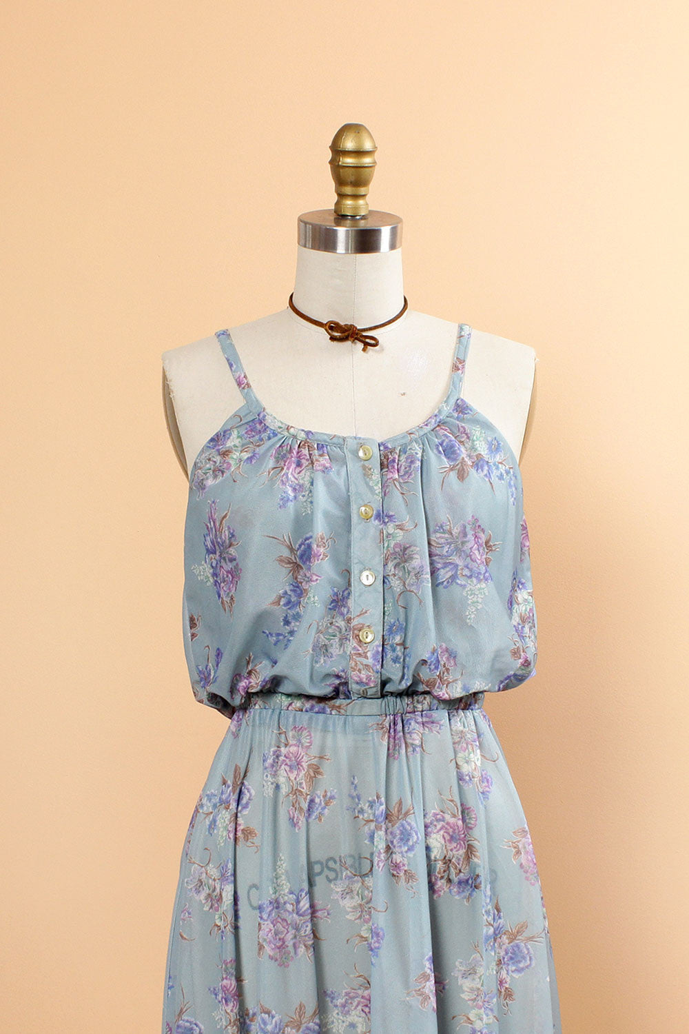 Seafoam 70s Sundress XS/S