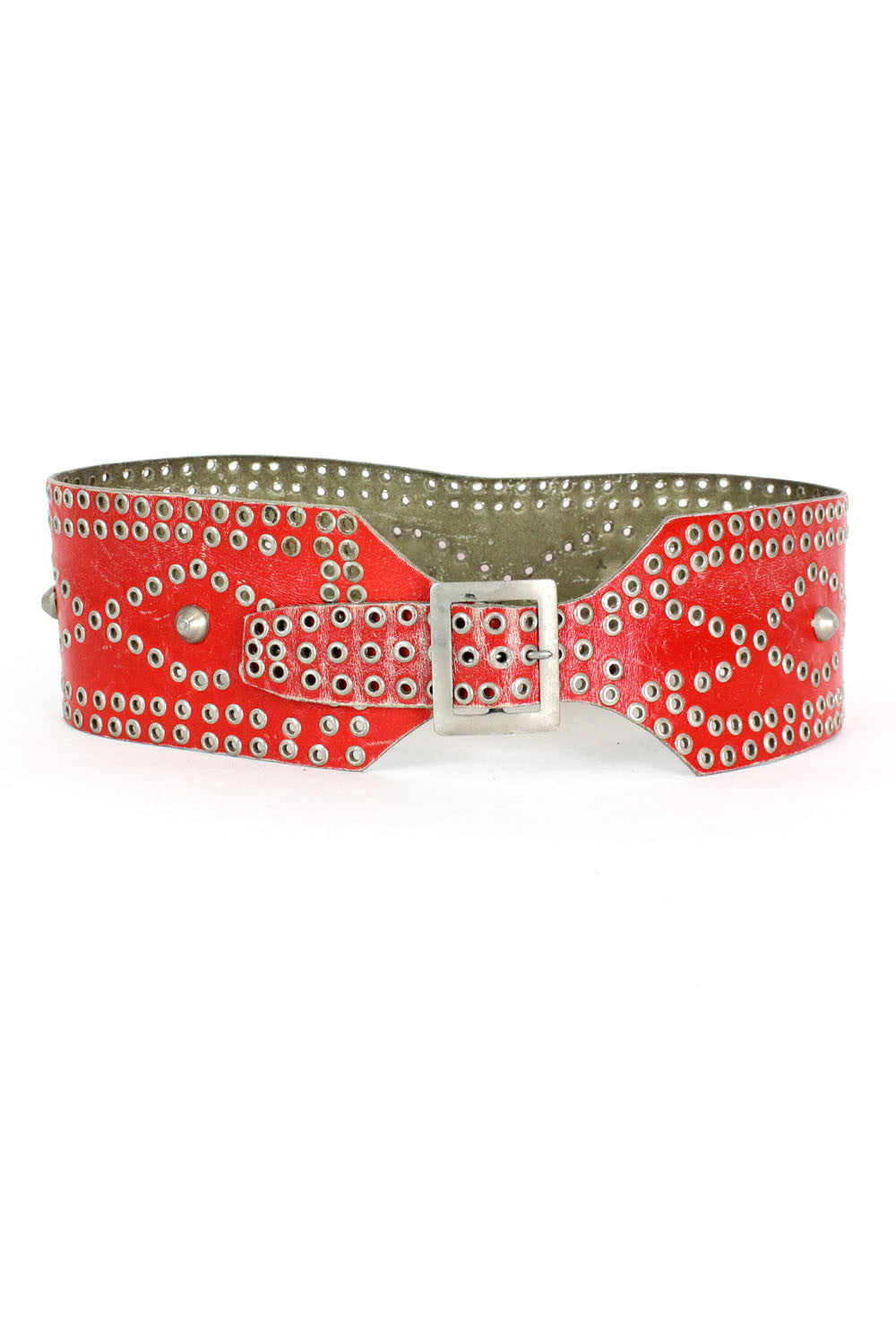 Studded Leather Belt M/L