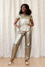 Solid Gold Foxy Jumpsuit S/M