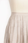 Picone Oyster Boxy Pleated Skirt S