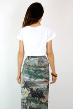 Stormy Jungle Maxi Skirt S/M