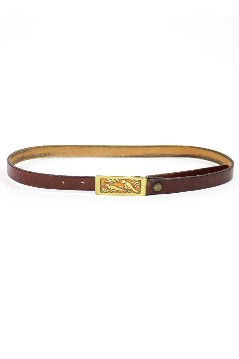 copper birds skinny belt S/M