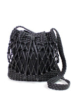 Netted bucket bag