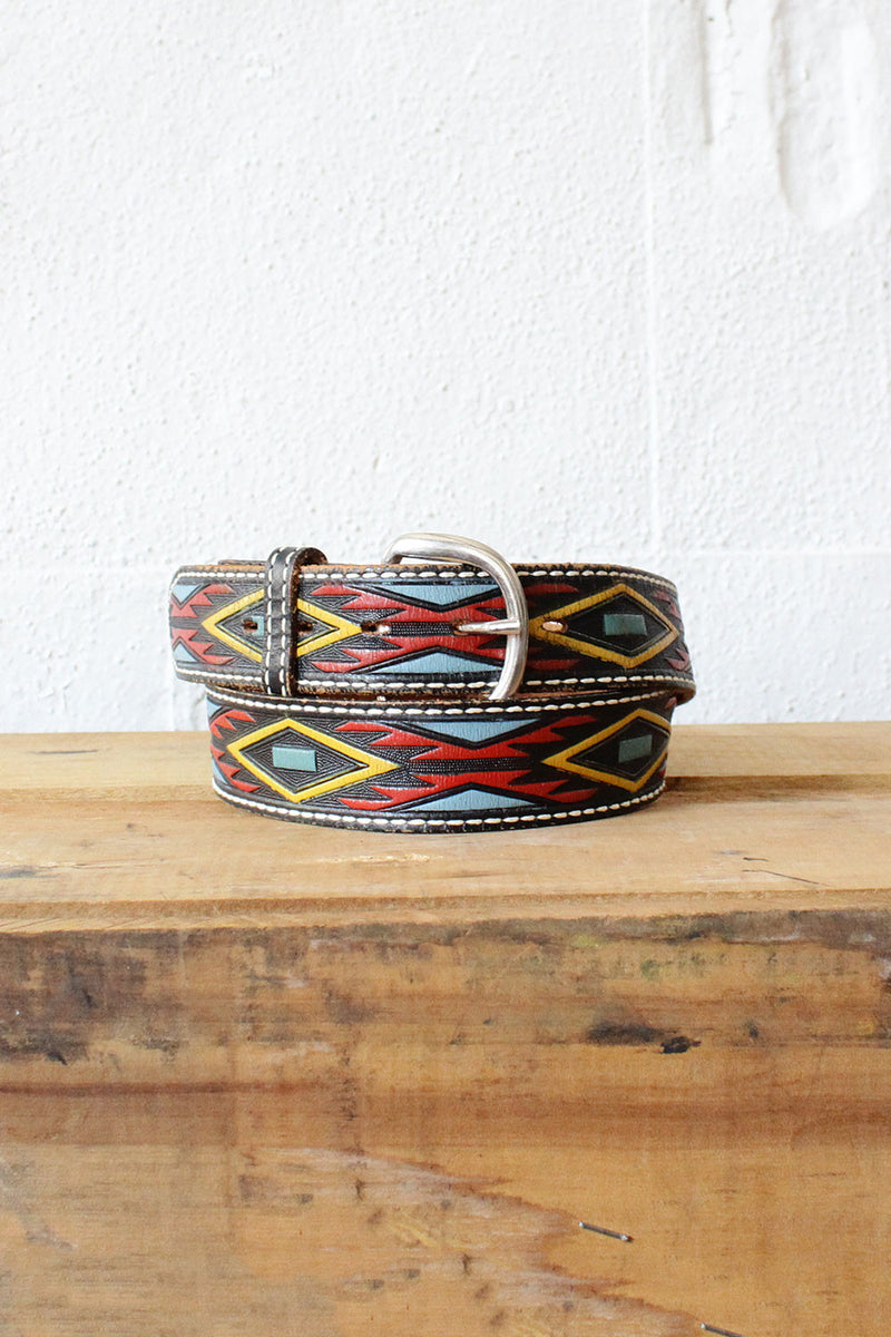 Geometric Texan Belt