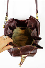 HCL Leather Bucket Bag