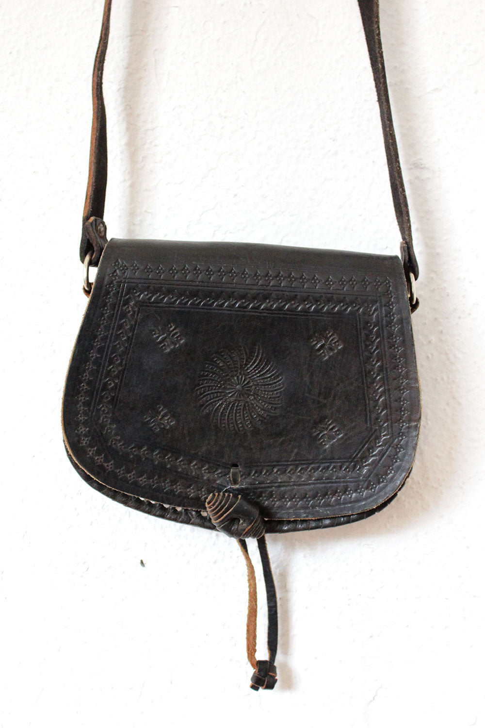 Tooled Toggle Bag