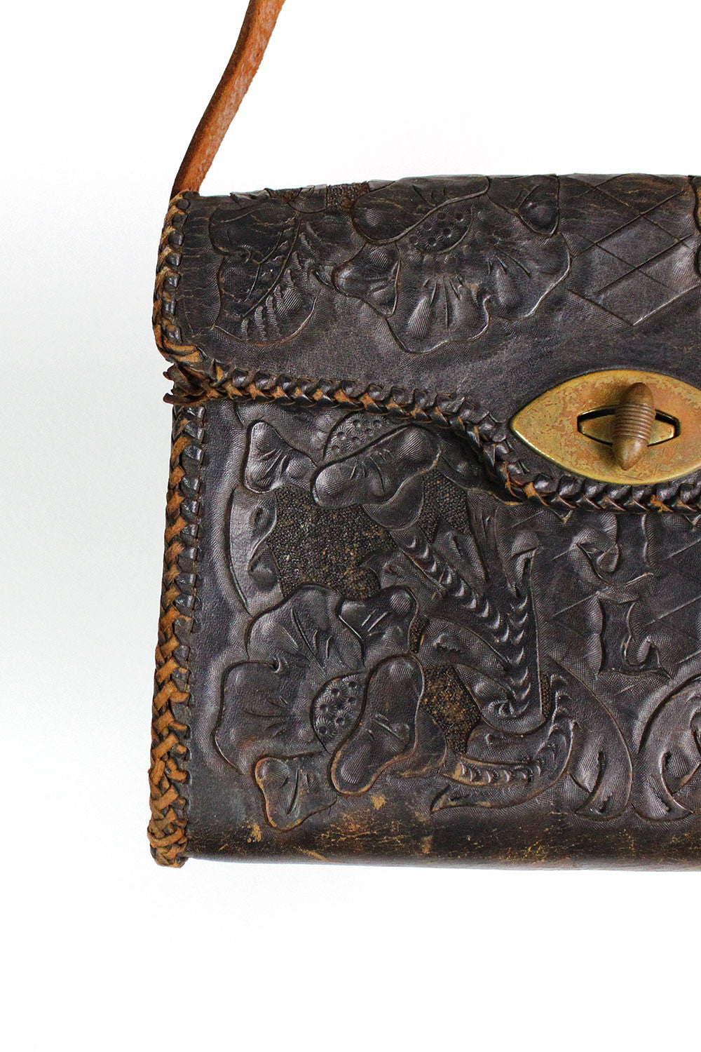 JL Tooled Handbag