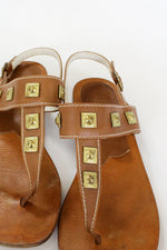 Gucci Medallion Sandals 36