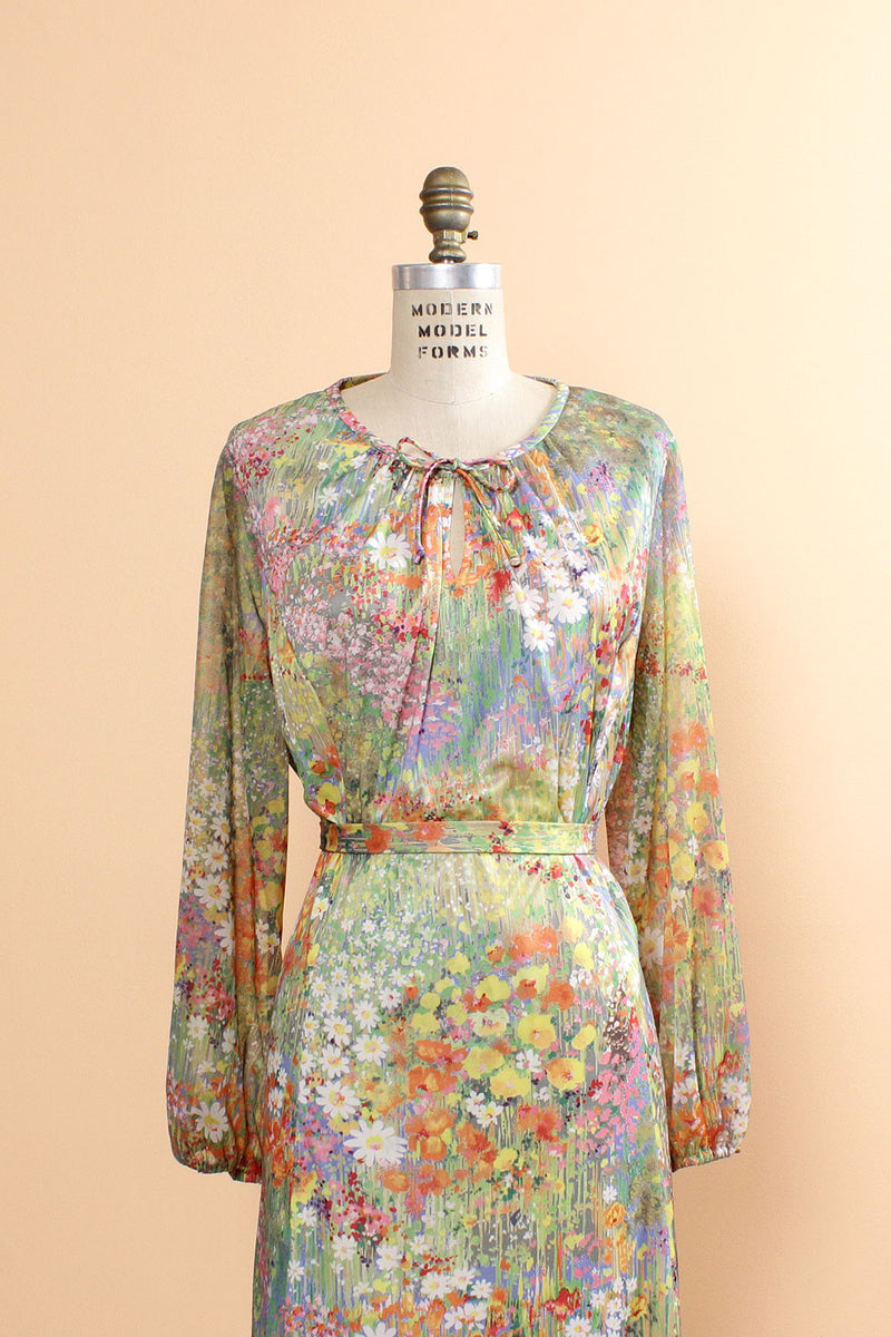 Gardenia 70s Dress L/XL