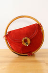 Japanese Suede Circle Bag