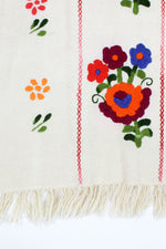 floral embroidery