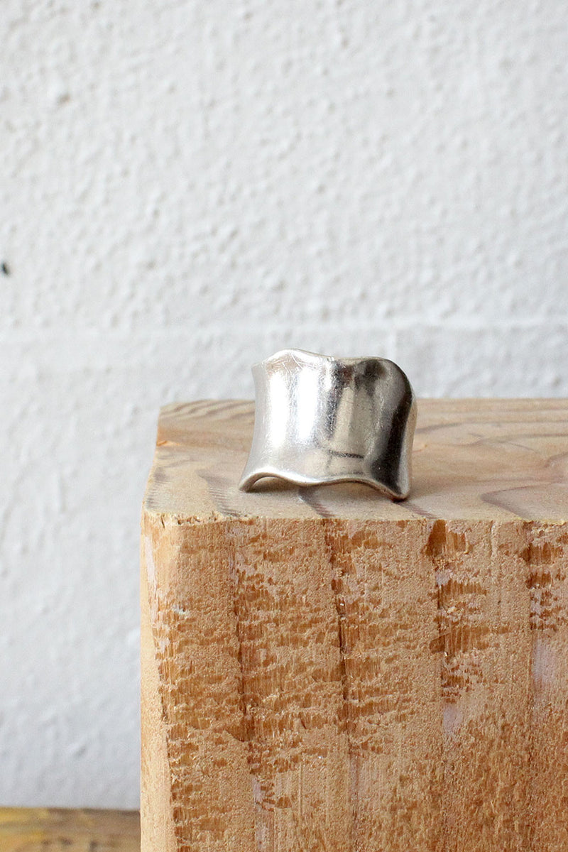 Sterling Squiggle Ring