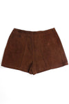 70s Suede High Waist Shorts S