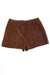 70s Suede High Waist Shorts S