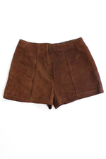 70s Suede High Waist Shorts S