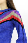 Chevron Stripe Sweater S