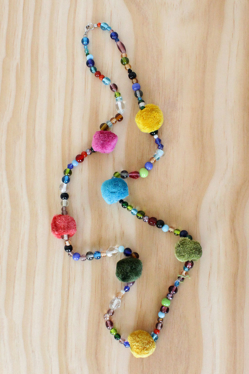 Pom Pom Party Necklace