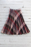 Pale Purple Plaid Skirt S