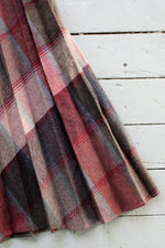 Pale Purple Plaid Skirt S