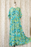 Painterly Gardens Sweep Dress L/XL