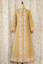 Maize Provençal Cotton Duster Dress M/L