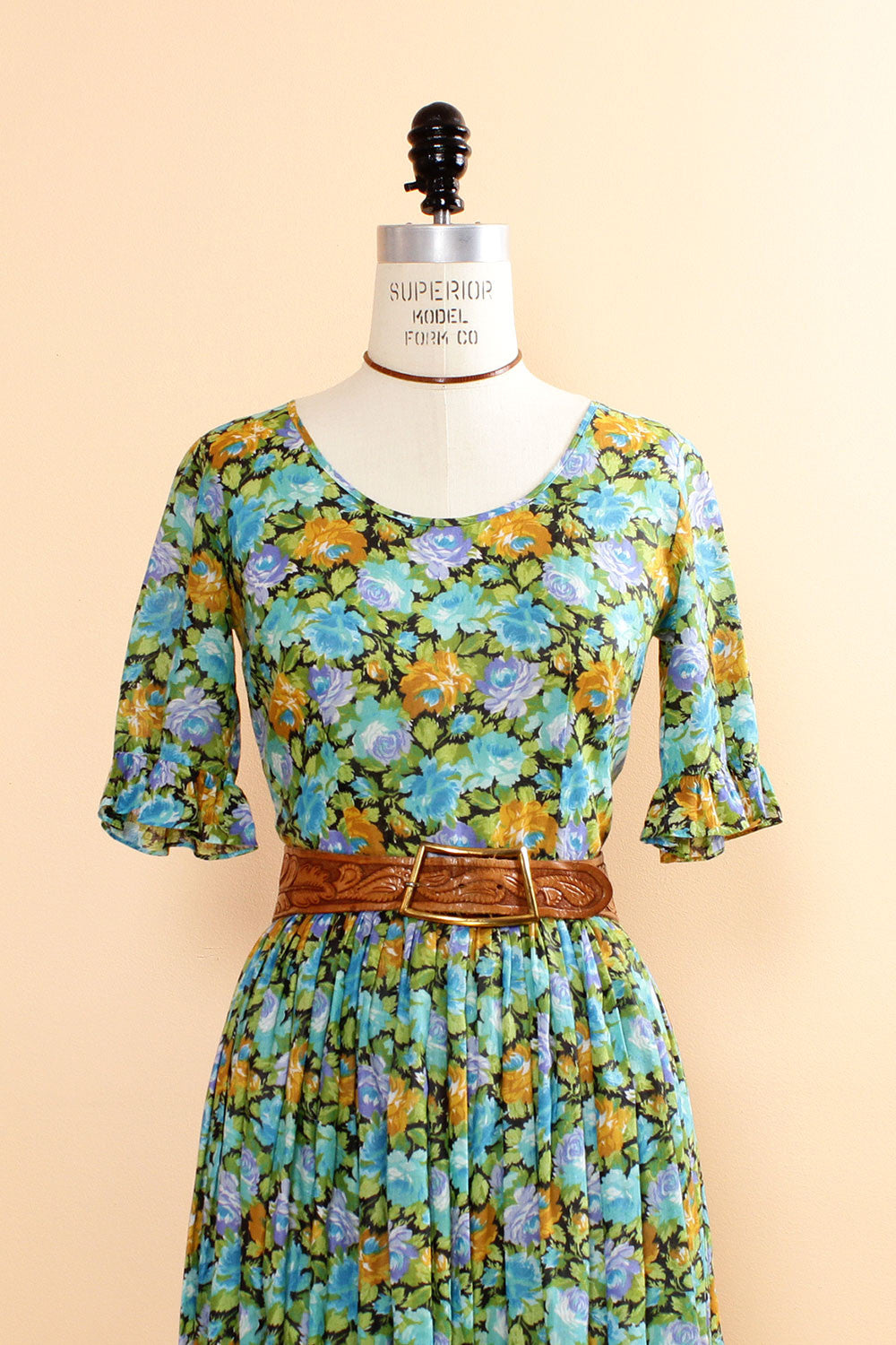 Flowy Floral Dress S