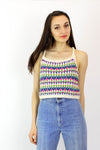 Knit Cropped Tank XS