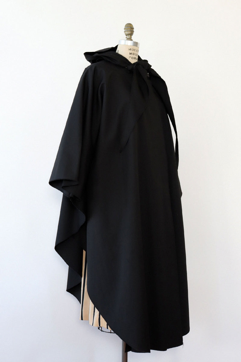 Bergdorf Scarfed Cape Poncho S-L