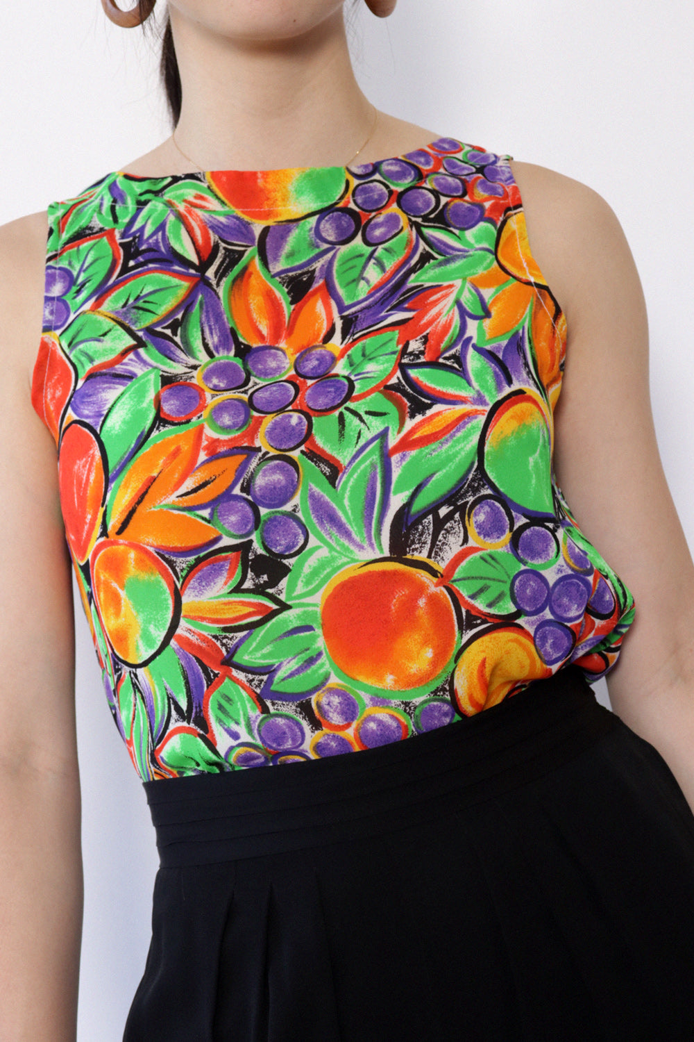 Fruity Print Tank S/M