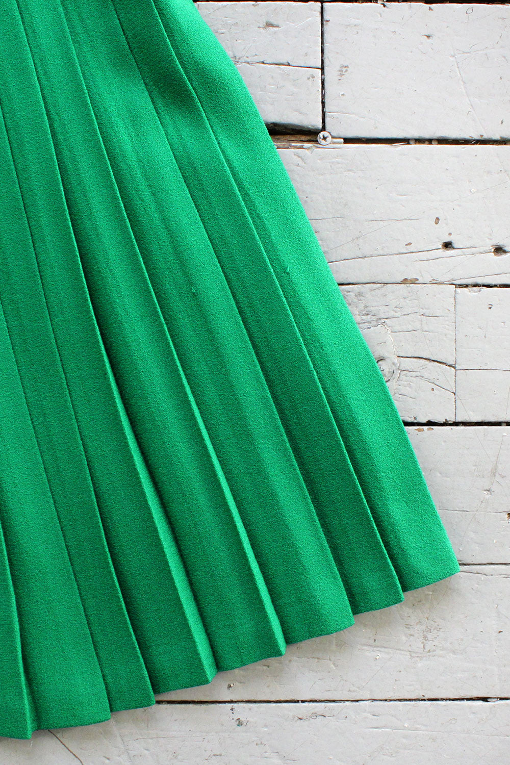 Kelly Green Pleats S/M