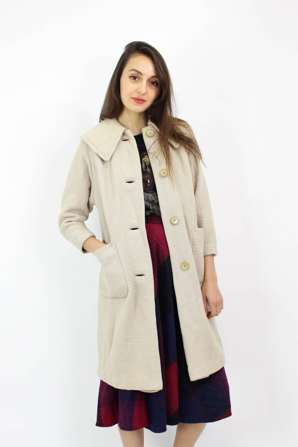 60s wool coat