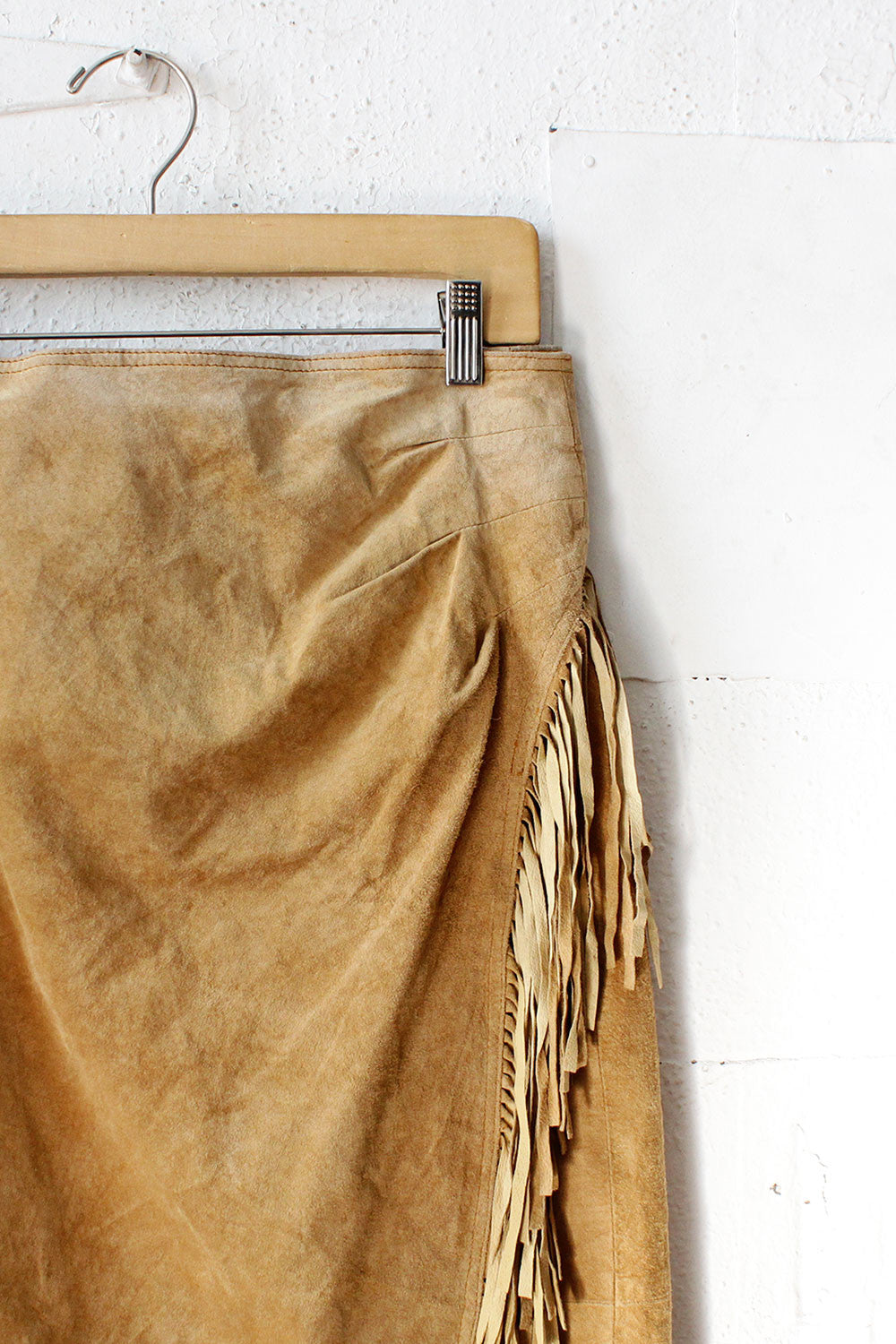 Desperado Suede Fringe Skirt M/L