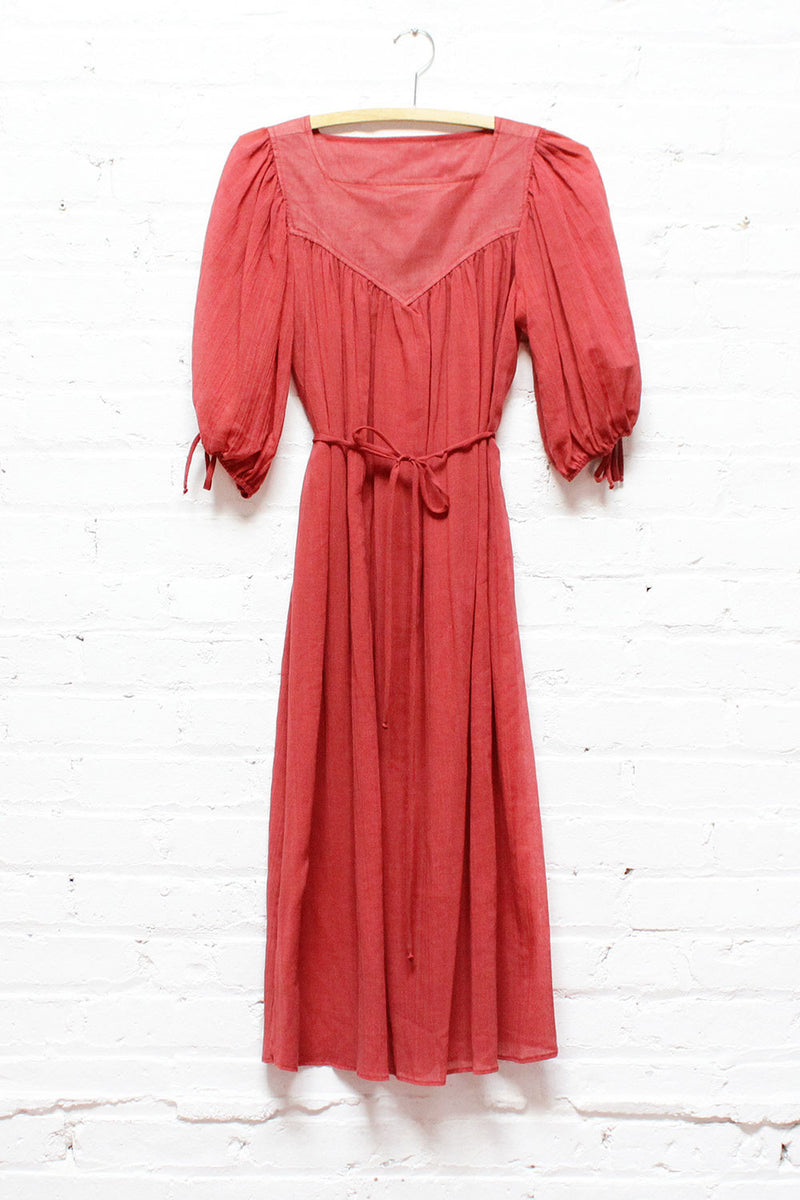 Ruby Gauze Dress