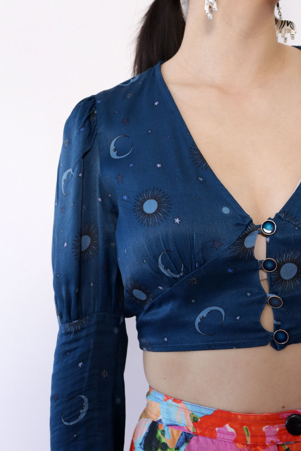 Celestial Rahi Crop Top S