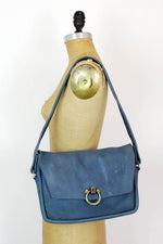 denim blue satchel