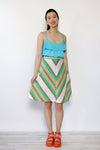 Carnival Chevron Skirt M