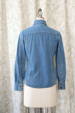 Laura Denim Zipper Shirt XS/S