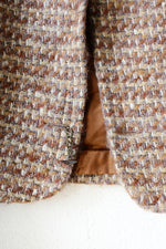 Chunky Tweed Crop Jacket S