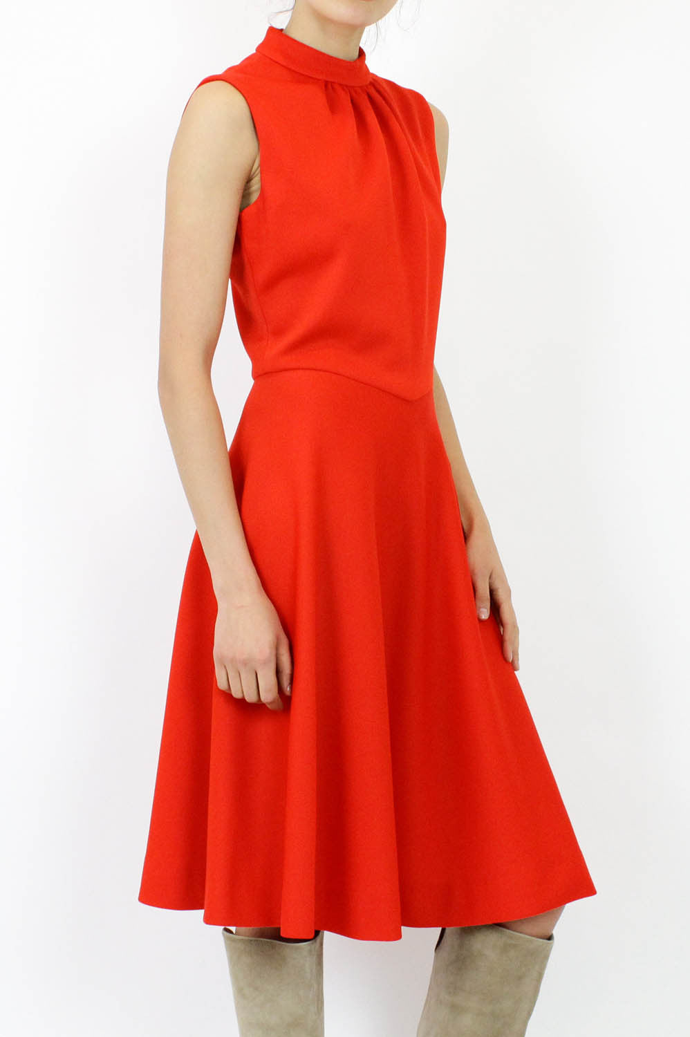 Leslie Fay Ruby Red Dress M