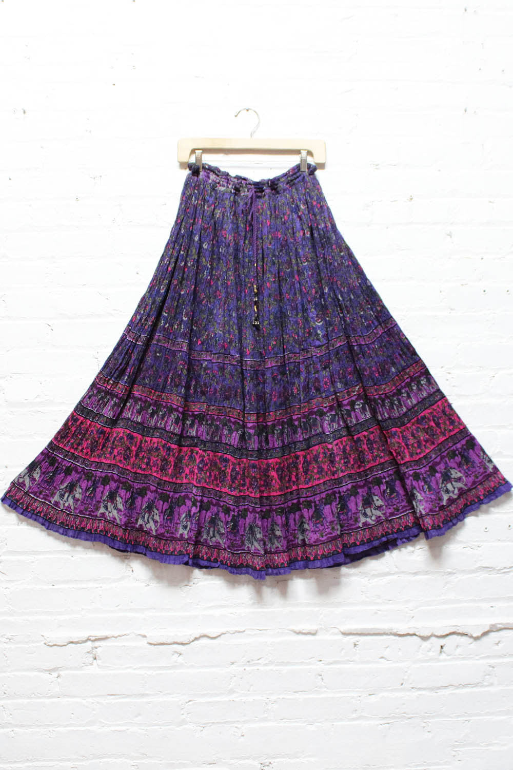 Elephant Crinkle Skirt