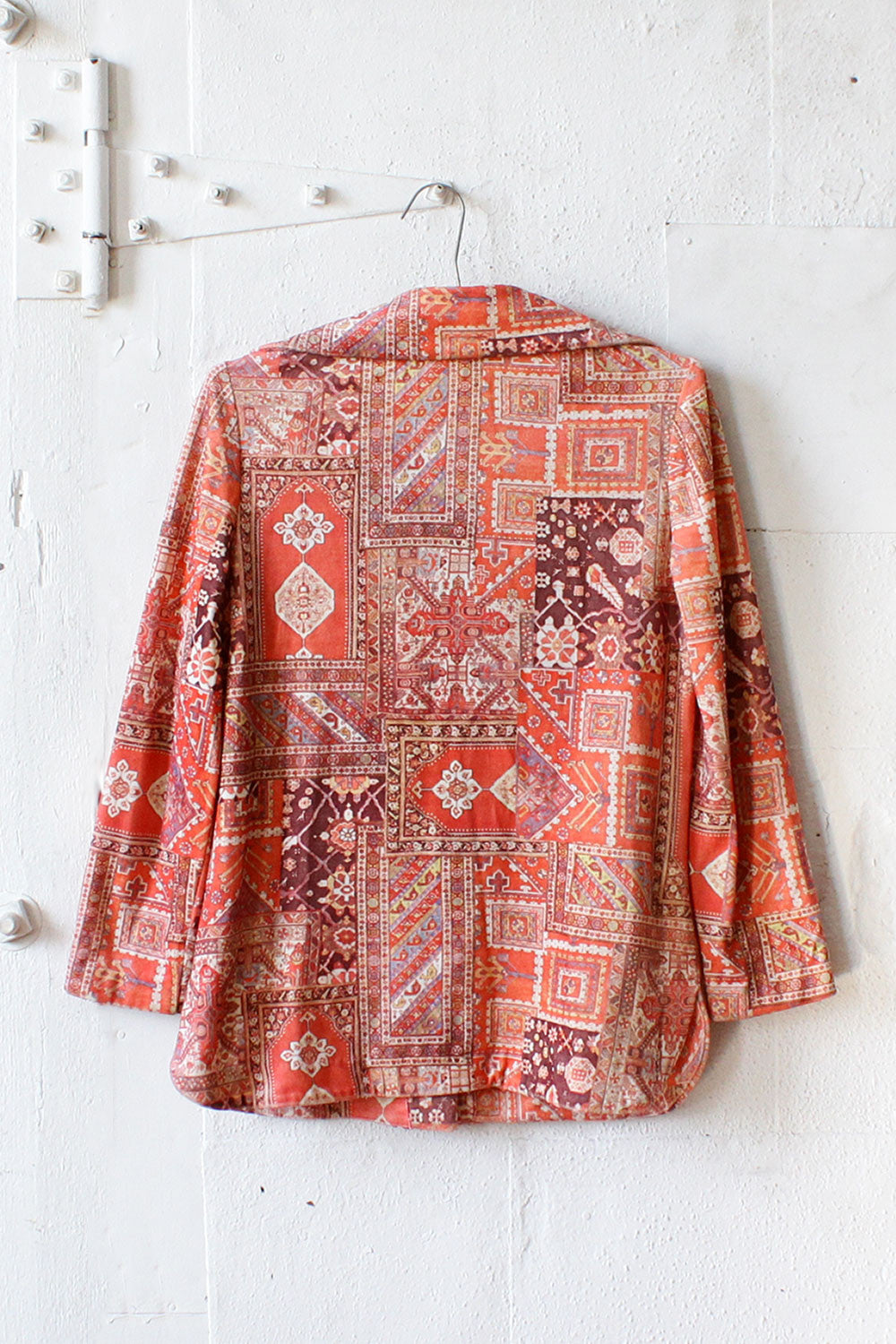 Kilim Print Shirt-Jacket S