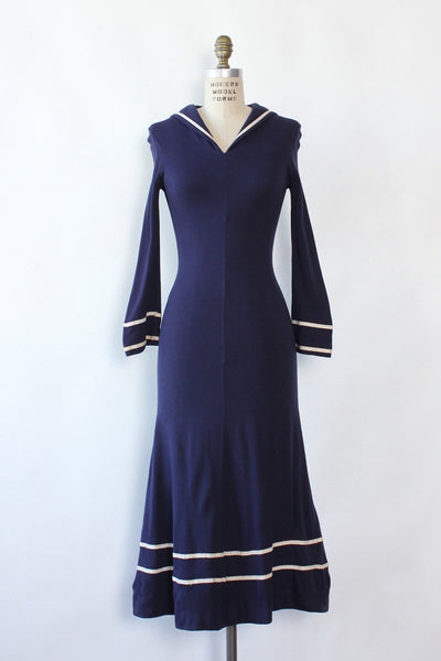 Snapdragon Sailor Collar Dress XS/S – OMNIA